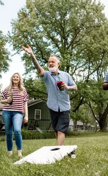 cornhole outdoors games